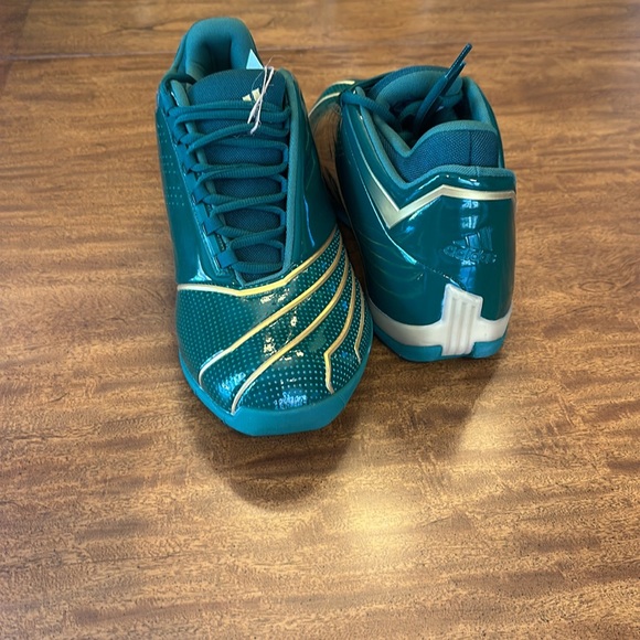 ADIDAS men’s TMAC 2 Restomod Dark Green- Gold (FY9931) Lebron James SVSM - Picture 10 of 16